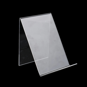 Acrylic book display stands